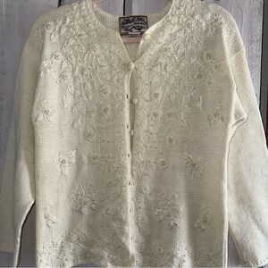 Vintage Cream Sweater